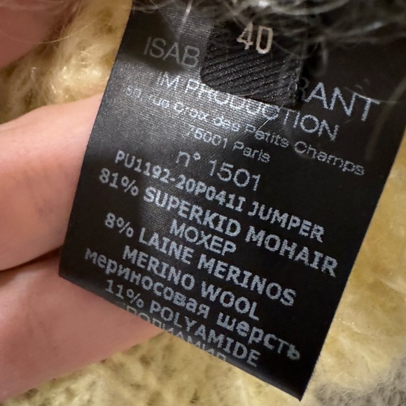 Isabel Marant Emma Crewneck Mohair Sweater - Picture 3 of 3